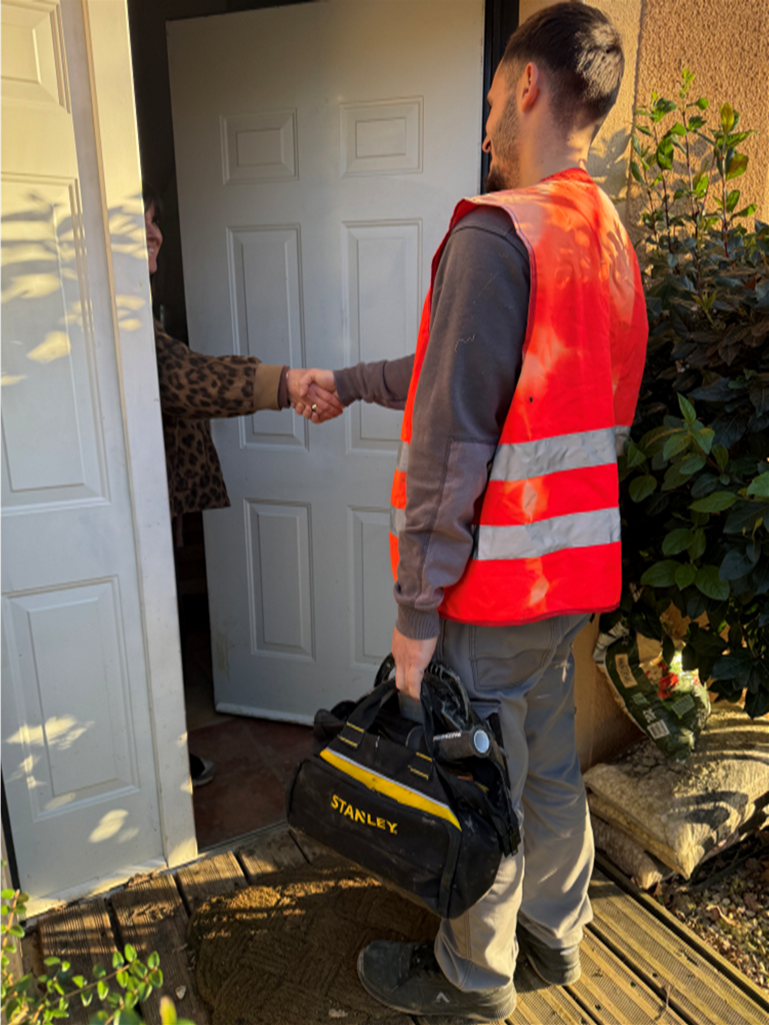 L’abonné ne paie pas son raccordemet à la fibre grâce a une subvention publique